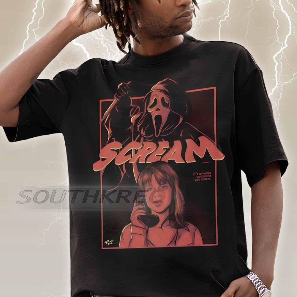 Vintage Scream Movie Vuitino Shirt Vintage Scream Movie Vuitino Shirt